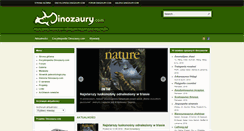 Desktop Screenshot of galeria.dinozaury.com