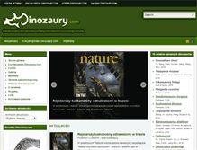 Tablet Screenshot of galeria.dinozaury.com