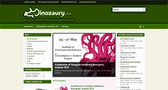 Desktop Screenshot of dinozaury.com